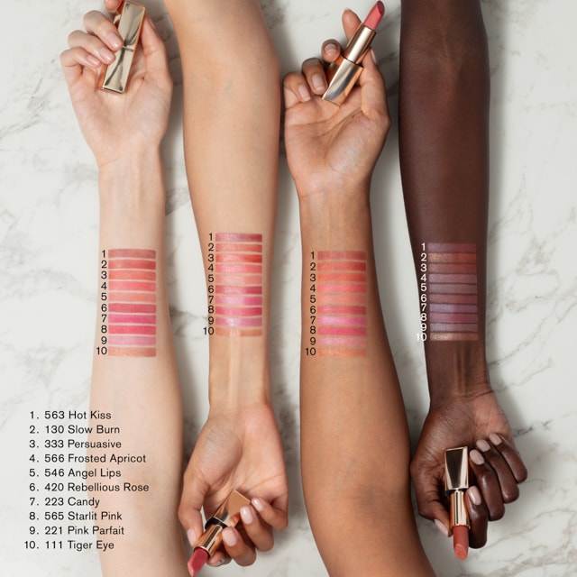 Pure Color Hi‑Lustre Lipstick 420 REBELLIOUS ROSE